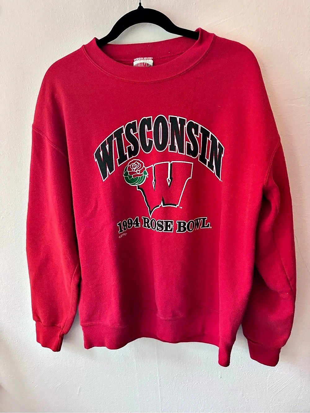 Vintage UW Madison Wisconsin 1994 Rose Bowl Badgers college football Sweatshirt